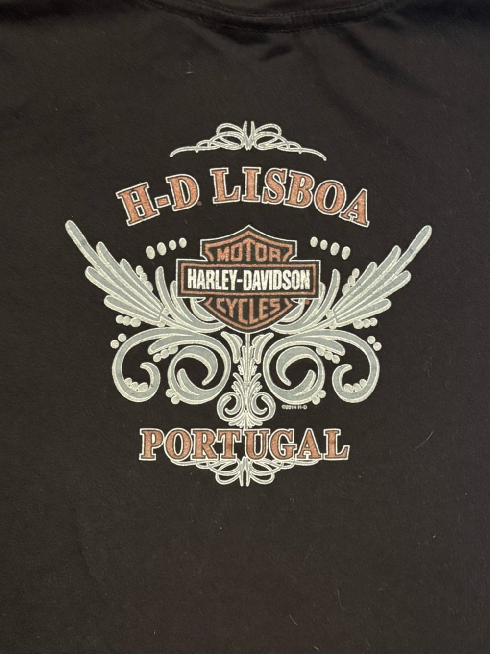 Harley-Davidson Black Graphic T-Shirt